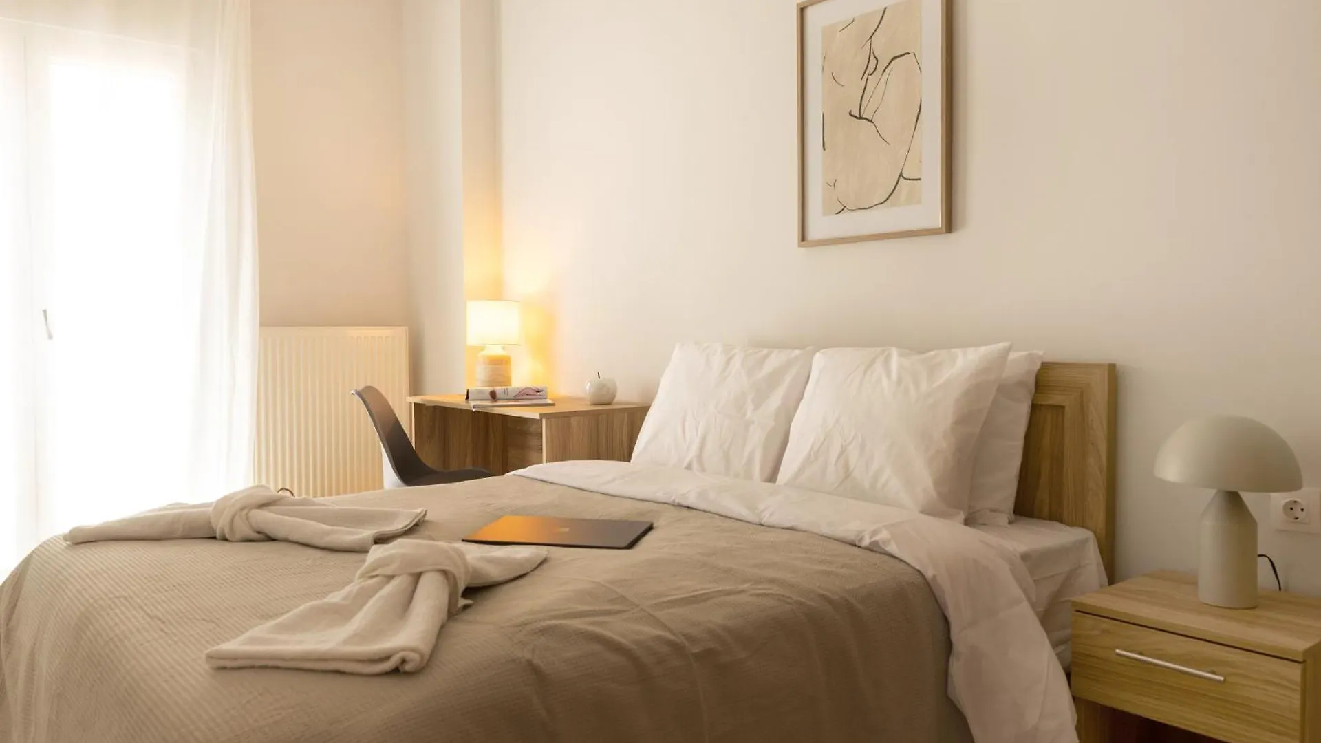 סלוניקי Modern Warmth Designed For Rest & Flow דירה